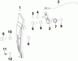 ����������� ��������age (Throttle Linkage)