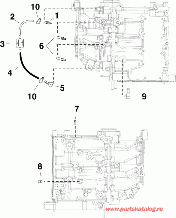 ��������� ����� EVINRUDE E30DPLISC  - l Recirculation System / l Recirculation System