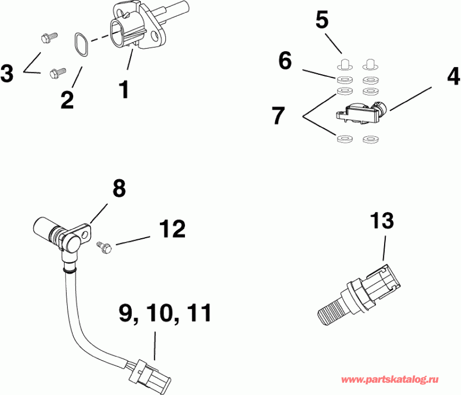 ��������� ����� EVINRUDE E30DRISC  - nsors - nsors