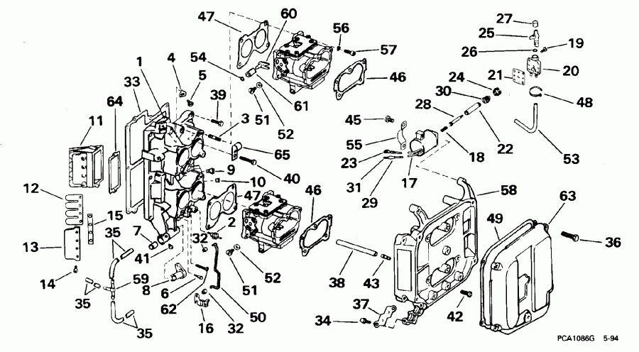 ��������� �������� ����� ������� E100WTXEOC 1995  - take ��������� - take Manifold