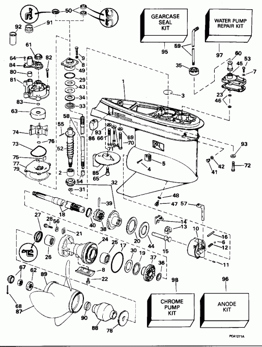 ��������� �������� ����� ������� E115ELEOC 1995  - 25 ���� Models / 25 In. Models