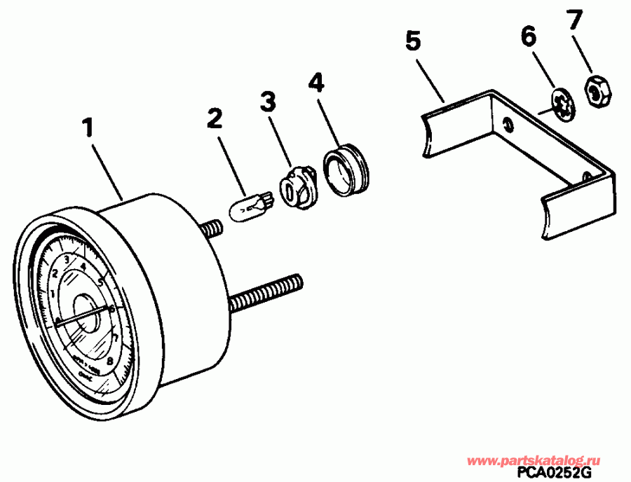 ��������� �������� ����� Evinrude E150WTLEOR 1995  - ������ ��������� - 7000 Rpm - ��-��������-in / Flush Mount - 7000 Rpm - Non-plug-in