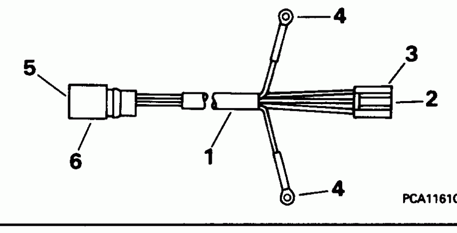 ��������� ����� Evinrude E150WTXEOR 1995  - ble, Trim Gauge / ble, Trim Gauge