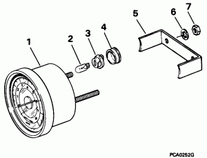 �������� (������������ ��������) - ������ ��������� - 7000 Rpm - ��-��������-in (Tachometer Kit - Flush Mount - 7000 Rpm - Non-plug-in)