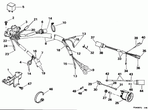 ���������������� ��������� ������� ��������� (Power Trim/tilt Electrical)