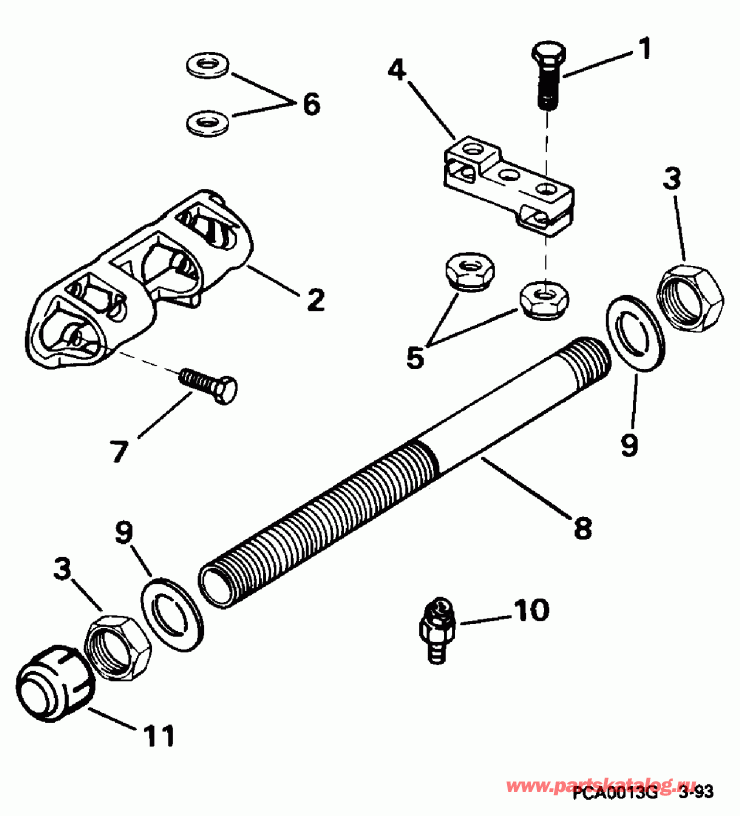 ����� Evinrude E200CXEOC 1995  - 200stl, 225stl Only / 200stl, 225stl Only