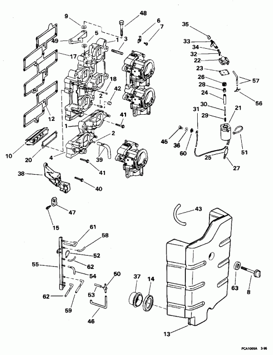 �������� ����� ������� E225TXEOB 1995  - take Manifold / take ���������