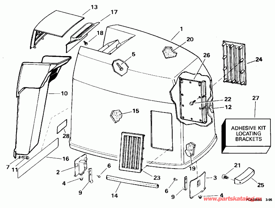 ��������� ����� ������� E250CZEOR 1995  - Johnson - Johnson