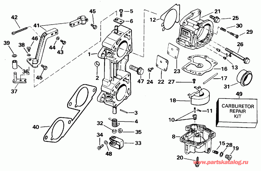  ������� E250TXEOR 1995  - rburetor - rburetor