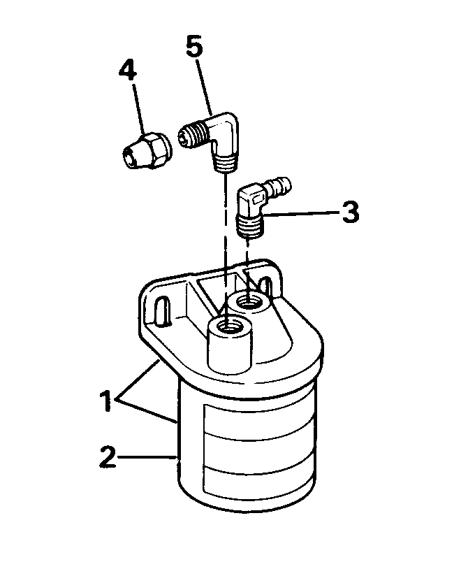 ��������� ��������� EVINRUDE E250TZEOR 1995  - el ������ / el Filter