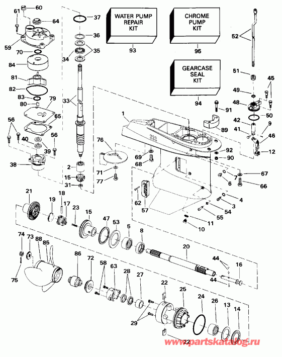 ��������� Evinrude E48ESLEOS 1995  - arcase / arcase