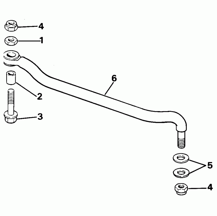 ����� EVINRUDE E48ESLEOS 1995  - ee������ ����������� Kit