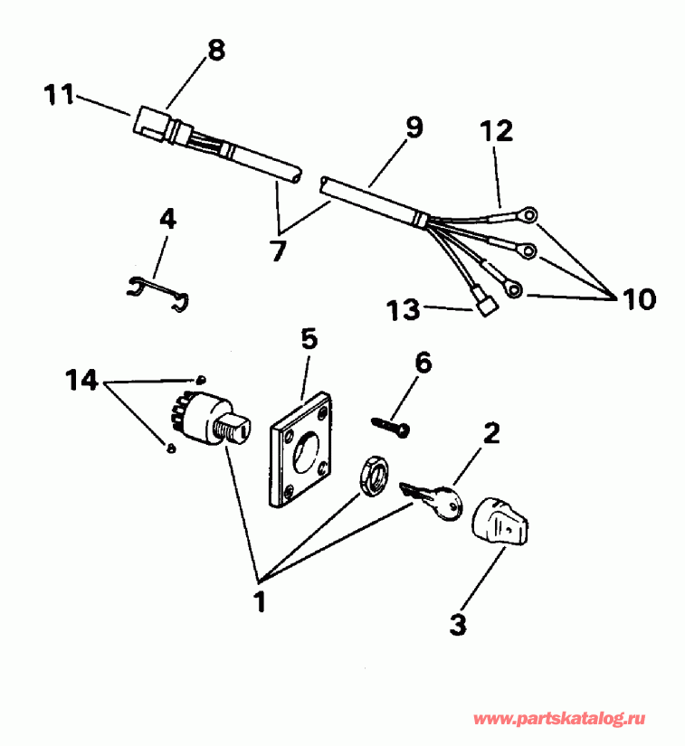  EVINRUDE E50BEEOD 1995  - 40te, 40ttl / 40te, 40ttl