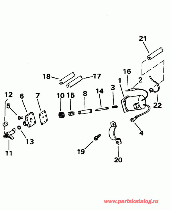  EVINRUDE E50TELEOD 1995  - Electric Start / Electric Start
