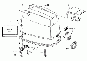 ������ ��������� (�����) - Johnson (Engine Cover - Johnson)