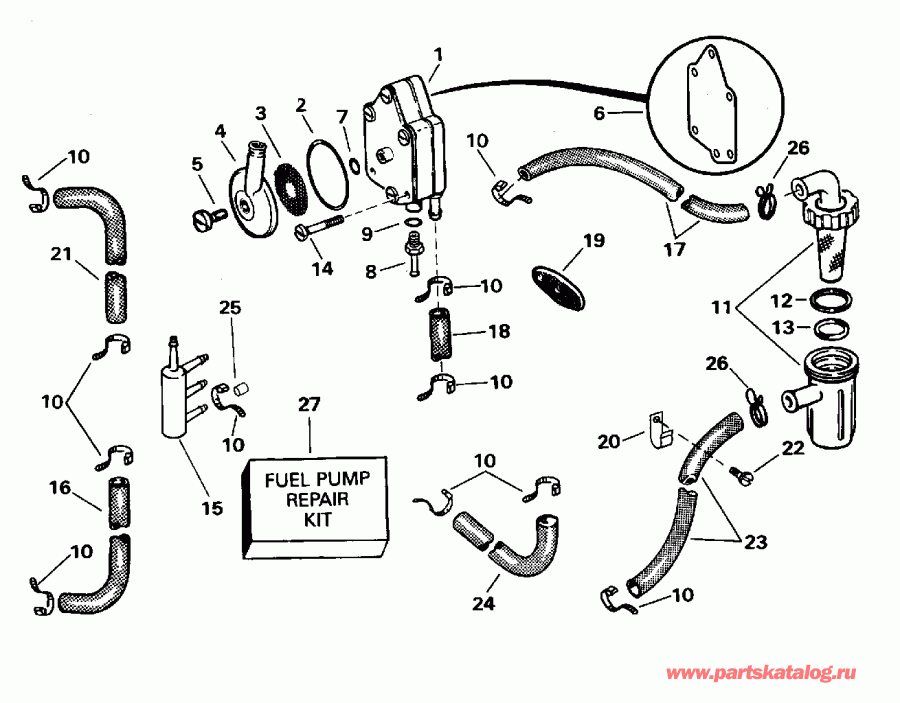 ��������� EVINRUDE E55RSLG 1995  - el ����� & ������