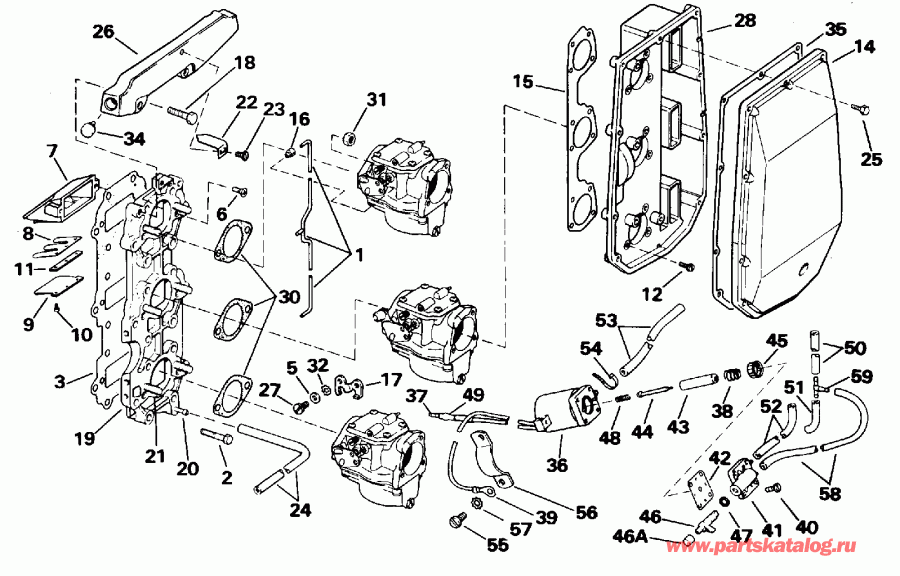 �������� ��������� ����� ������� E60TTLEOC 1995  - take ��������� - take Manifold