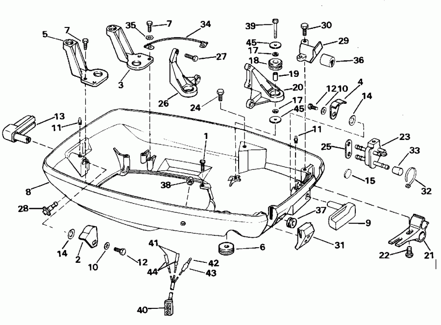 �������� ����� ������� E60TTLEOC 1995  - wer Engine Cover - wer ������ ��������� (�����)
