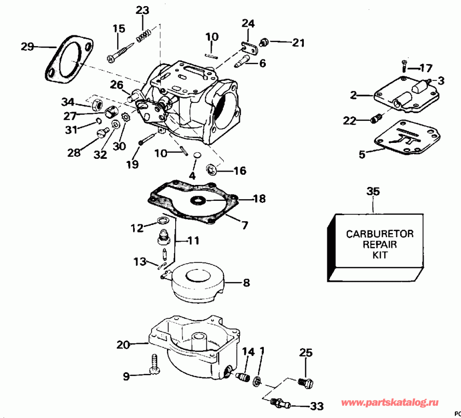  ������� E65RSLC 1995  - rburetor