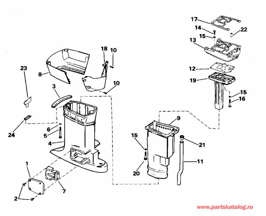 ��������� ������� E70ELEOR 1995  - haust ������ - haust Housing