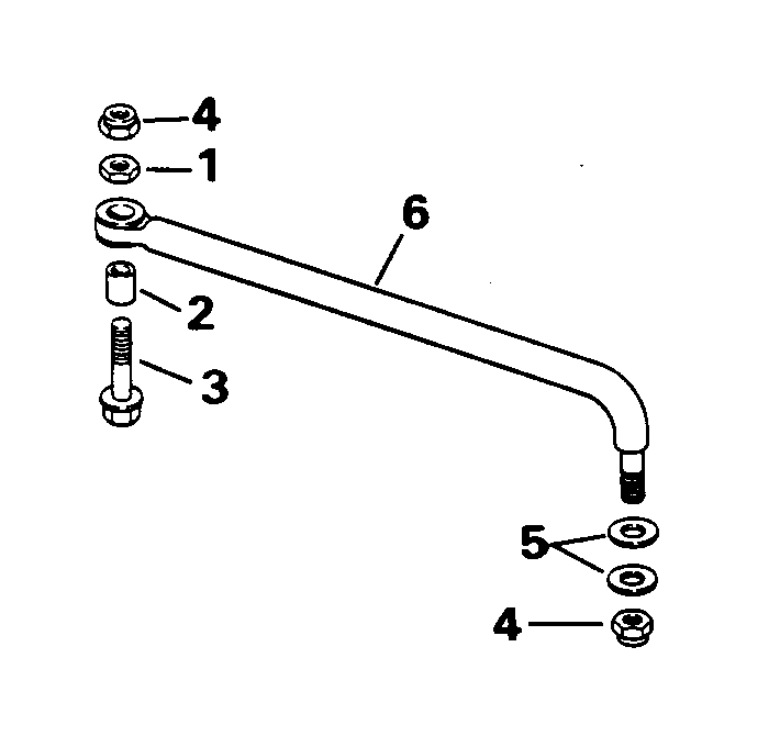 �������� ��������� ����� EVINRUDE E88TSLEOC 1995  - ee������ ����������� Kit / eering Link Kit