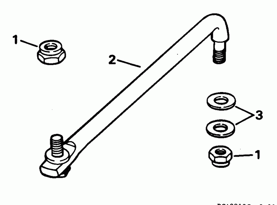 ��������� ��������� Evinrude E90ELEOC 1995  - eering Link Kit - ee������ ����������� Kit