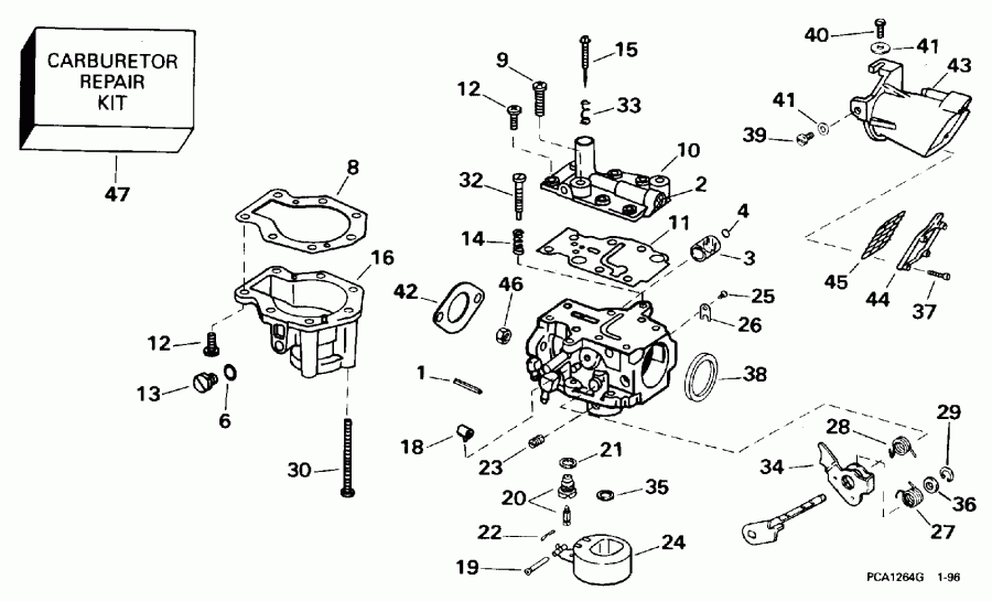 ����� ������� BE10FPXEDC 1996  - 9.9 H.p.