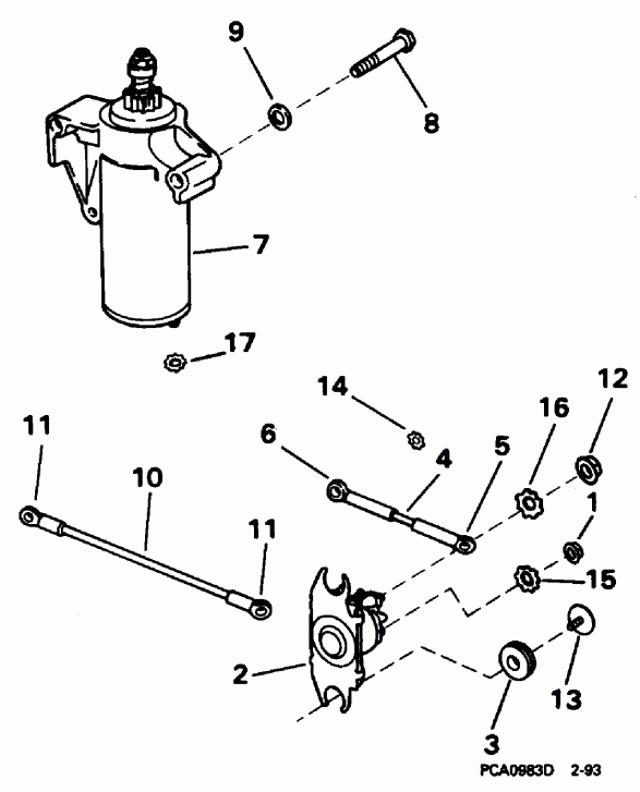 ����� EVINRUDE BE10RELEDD 1996  - arter Motor & Solenoid