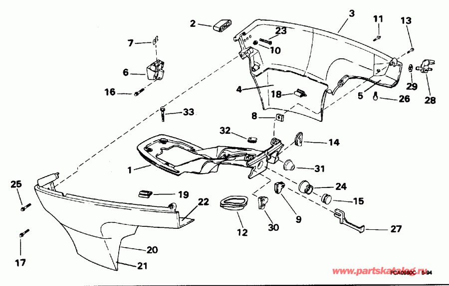 �������� ����� ������� BE10SELEDD 1996  - wer Engine Cover