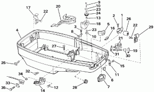 ������ ��������� (�����) - Johnson (Engine Cover - Johnson)