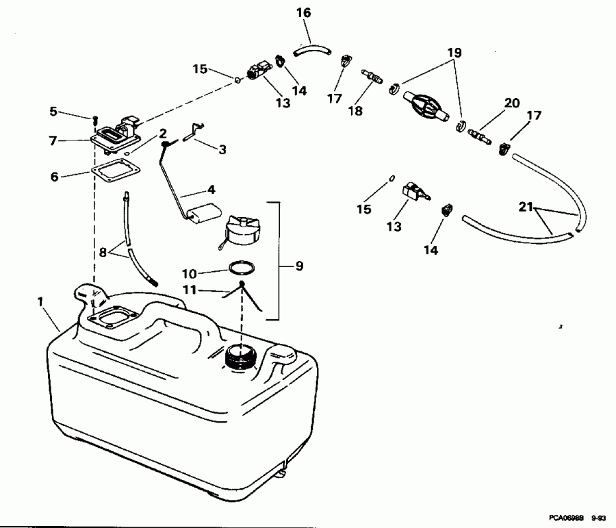 ��������� �������� ����� ������� BE20SEEDA 1996  - 6 Gallon - 6 ������