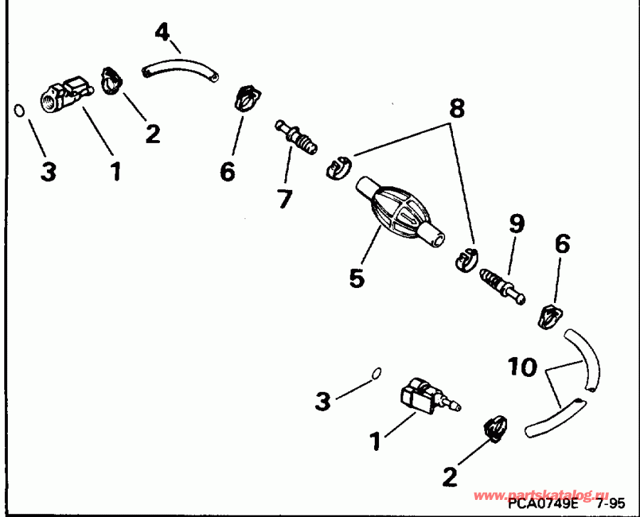 ����� ������� BE20SREDA 1996  - el Hose Primer Bulb 5/16 In. I.d. - el ����� ��������� ����� 5 / 16 ���� I.d.