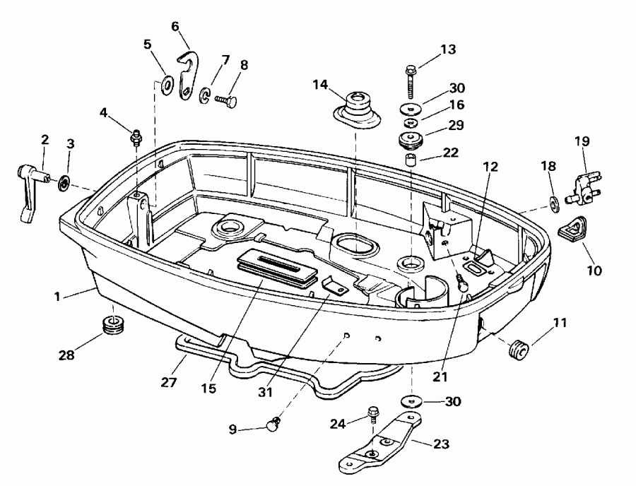  ������� BE20SREDA 1996  - wer ������ ��������� (�����) / wer Engine Cover