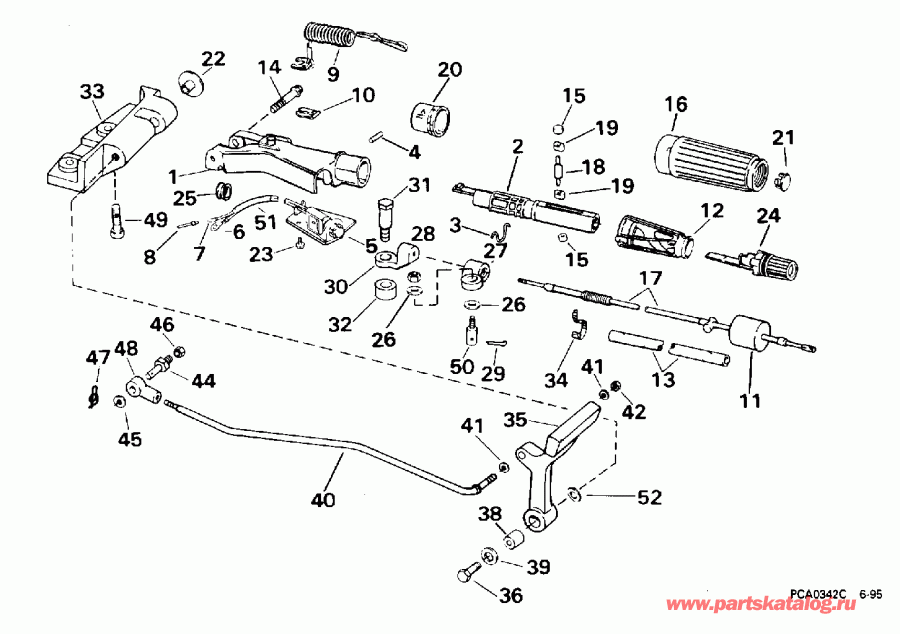  ������� BE20SRLEDA 1996  - ee������ & ������������� Handle - eering & Shift Handle