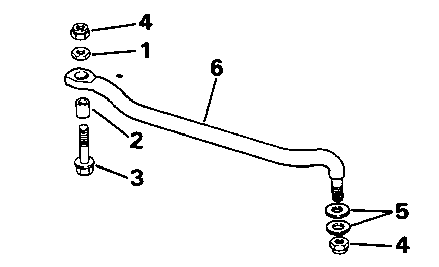 �������� ����� Evinrude BE30EEDE 1996  - eering Link Kit