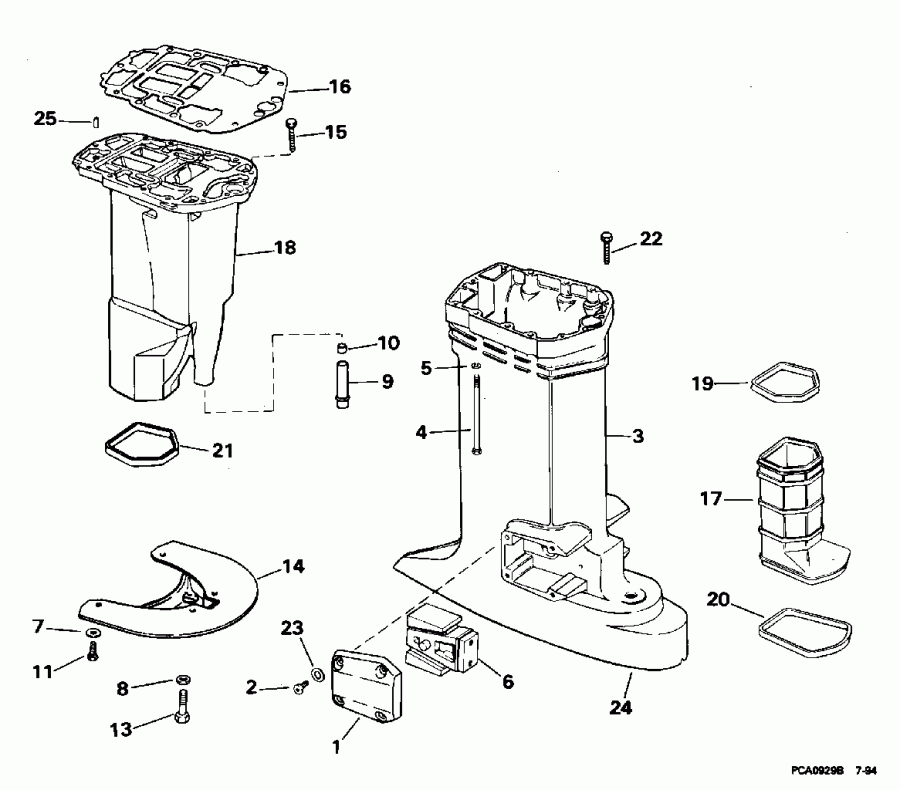 ��������� �������� ����� EVINRUDE BE35ARLEDS 1996  - take ��������� - take Manifold