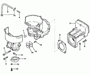 ������� & ������ ���������, ��������� ������ (Cylinder & Crankcase, Reed Valve)