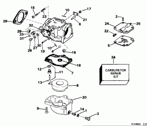 ���������� - 50, 60, 70 (Carburetor - 50, 60, 70)