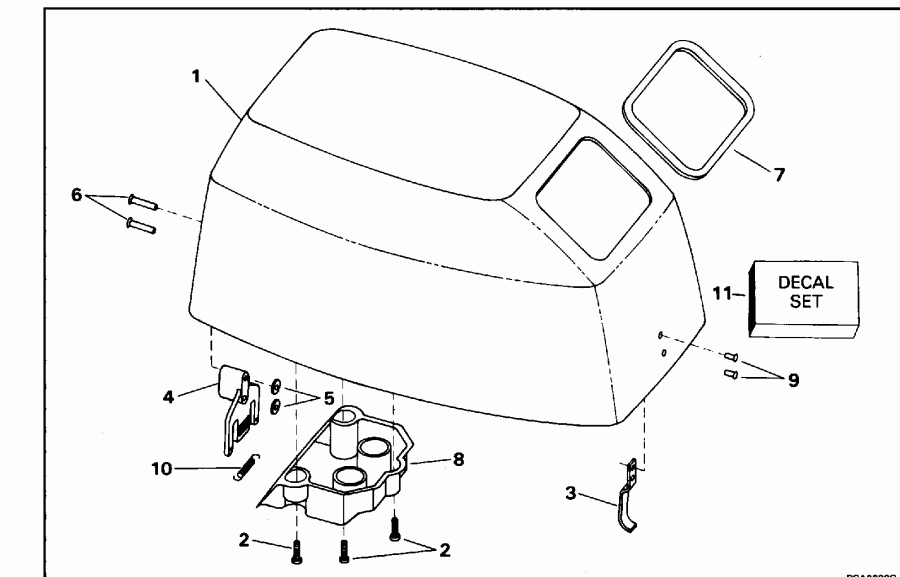 ��������� ��������� ������� BE6DRLEDS 1996  - gine Cover / gine ������