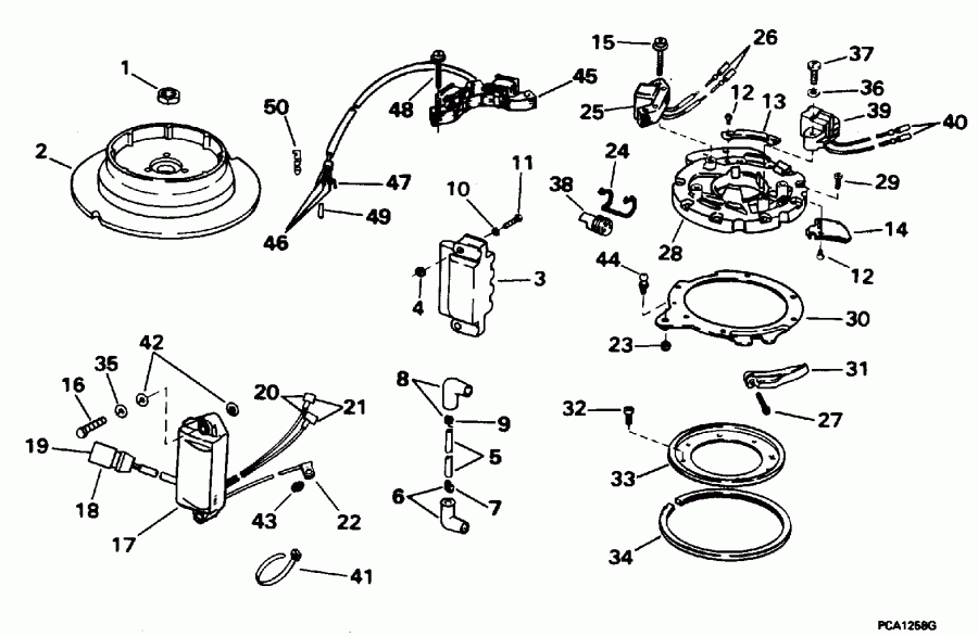 ��������� Evinrude E10EEDD 1996  - Rope / ����