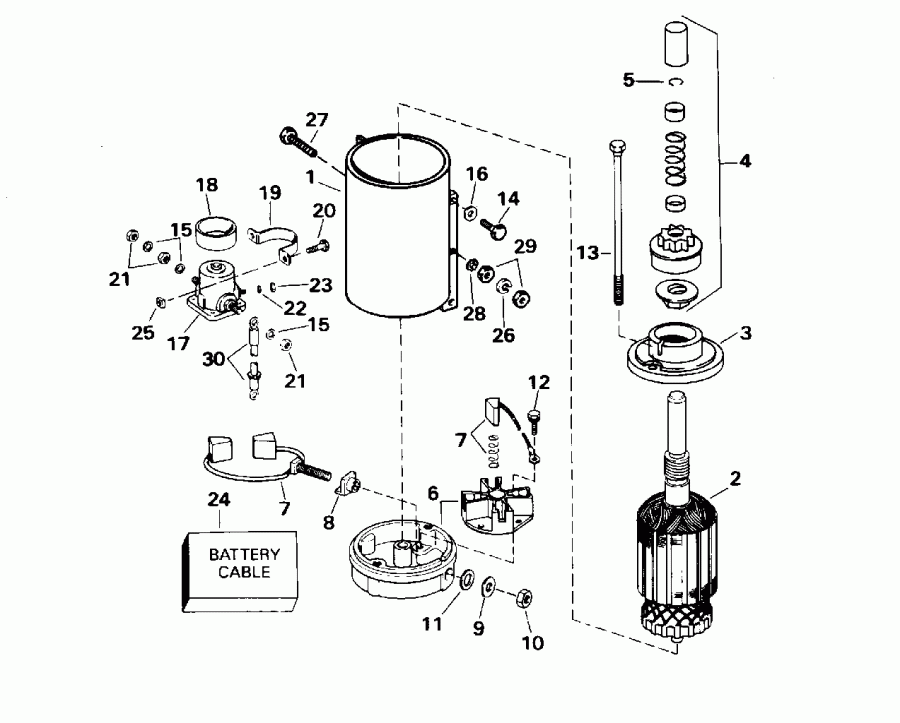 �������� ����� Evinrude E130TLEDM 1996  - arter Motor - arter Motor