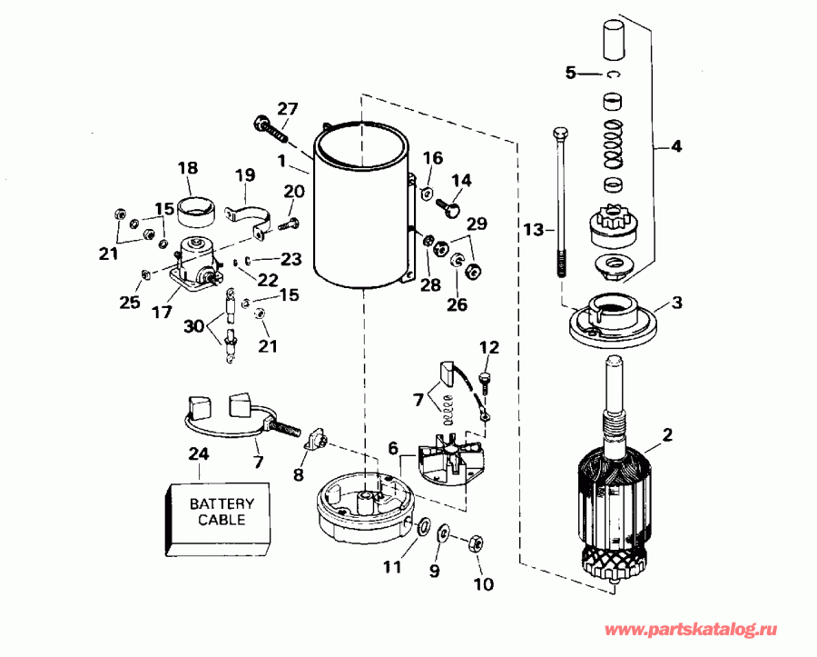  EVINRUDE E130TXADA 1996  - arter Motor - arter Motor