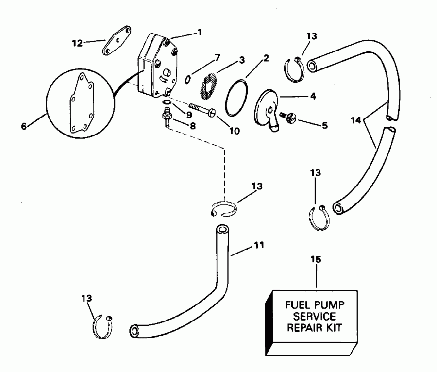 ��������� ��������� Evinrude E15EEDS 1996  - el �����