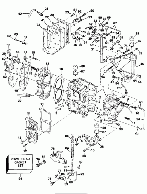  ������� E20CREDA 1996  - linder & ������ ��������� - linder & Crankcase