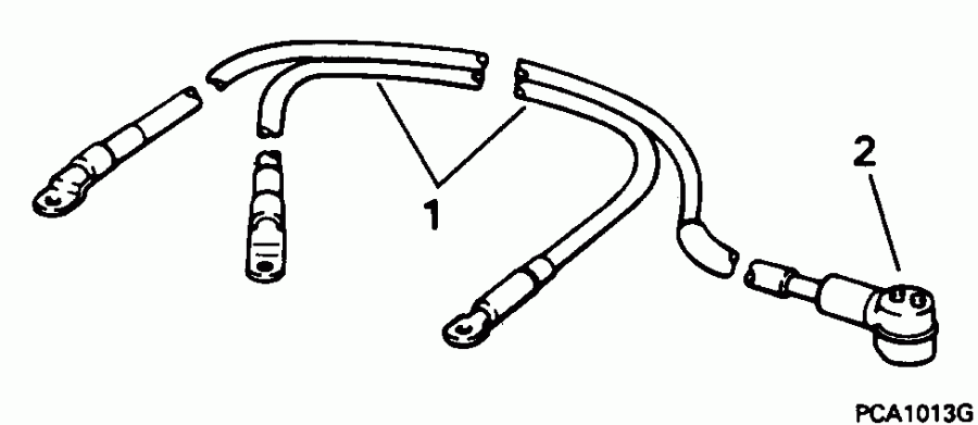   EVINRUDE E25ELEDM 1996  - ttery  - ttery Cable