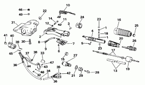 ������� ������� & ������������� Handle (Steering & Shift Handle)