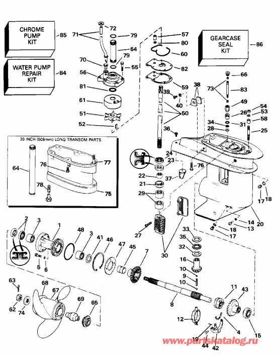�������� ����� Evinrude E30REDE 1996  - arcase - arcase