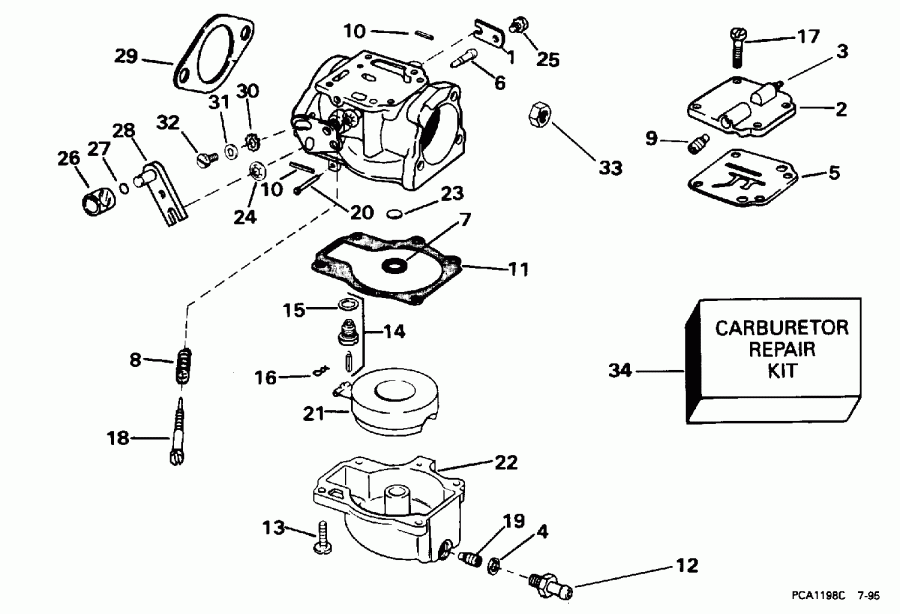   E40JREDC 1996  - rburetor - rburetor