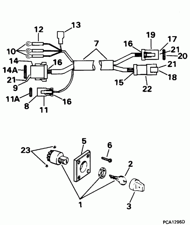 ��������� Evinrude E40TTLEDS 1996  - 40te, 40ttl / 40te, 40ttl