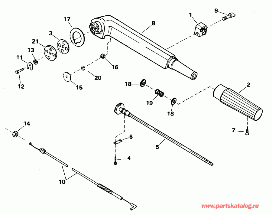��������� �������� ����� EVINRUDE E4RLEDS 1996  - ller �����